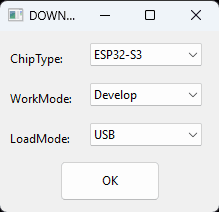 Flash tool step 1